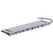 Type-C Hub 10 in 1 Type C to HDMI VGA 3*USB-3.0 /RJ45 Gigabit Ethernet PD SD/TF Hub